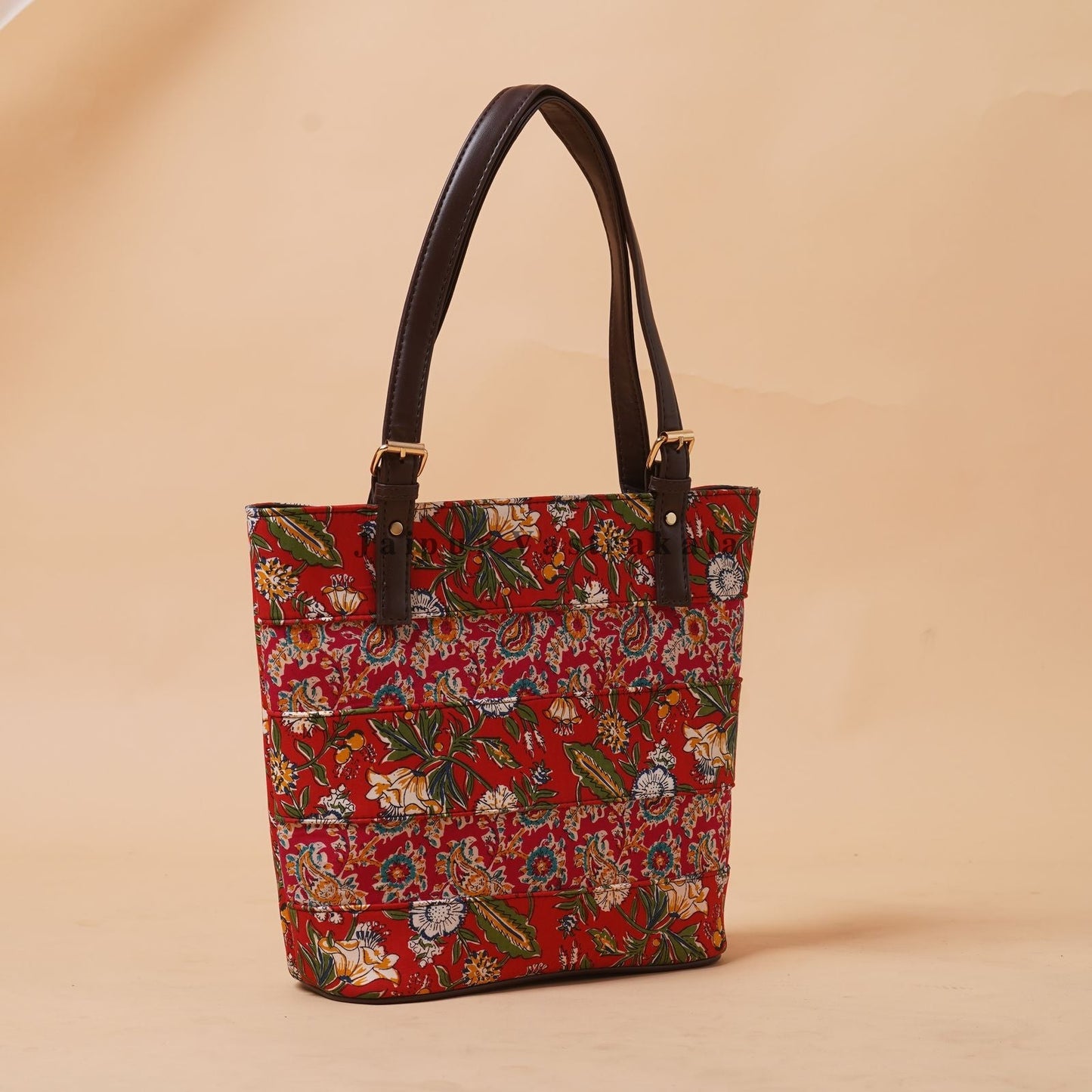 Red Ferns Patch Tote Bag
