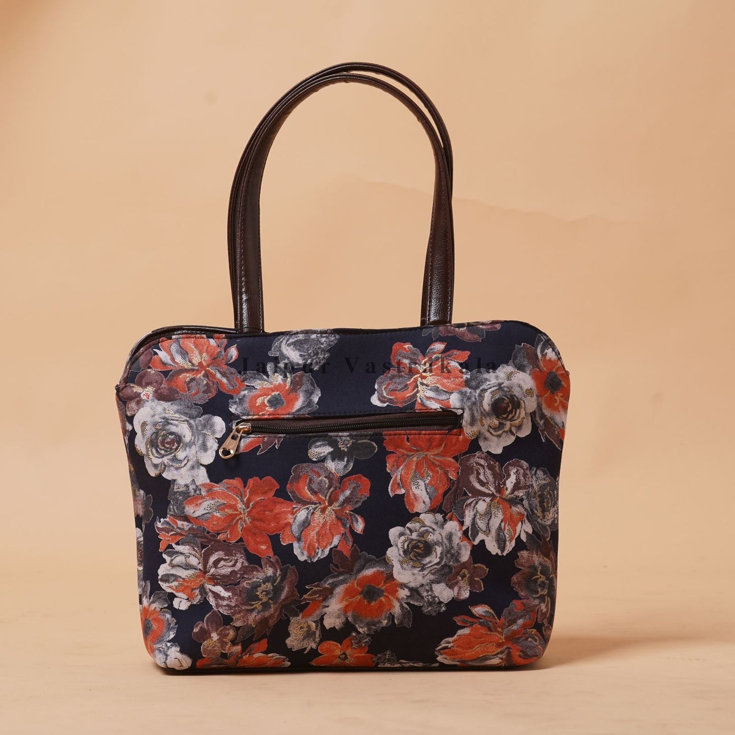 Black Ember Hand Bag with Pouch