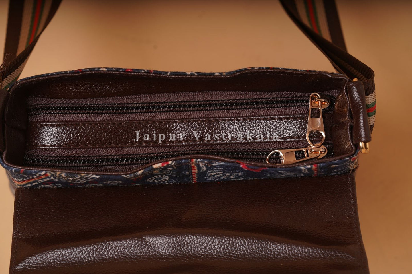 Dusk Blue Nylon Sling Bag