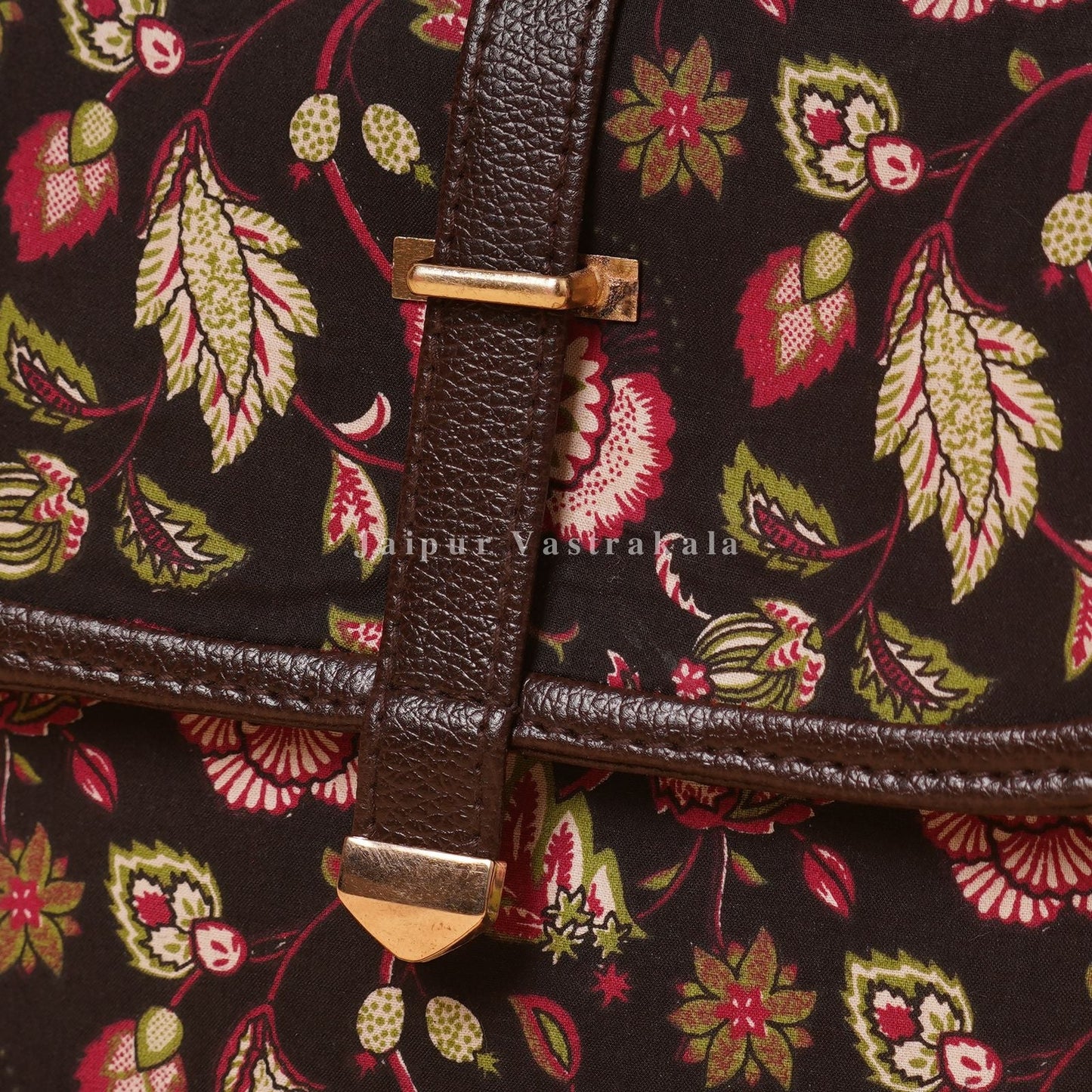Black Flora Sling Bag