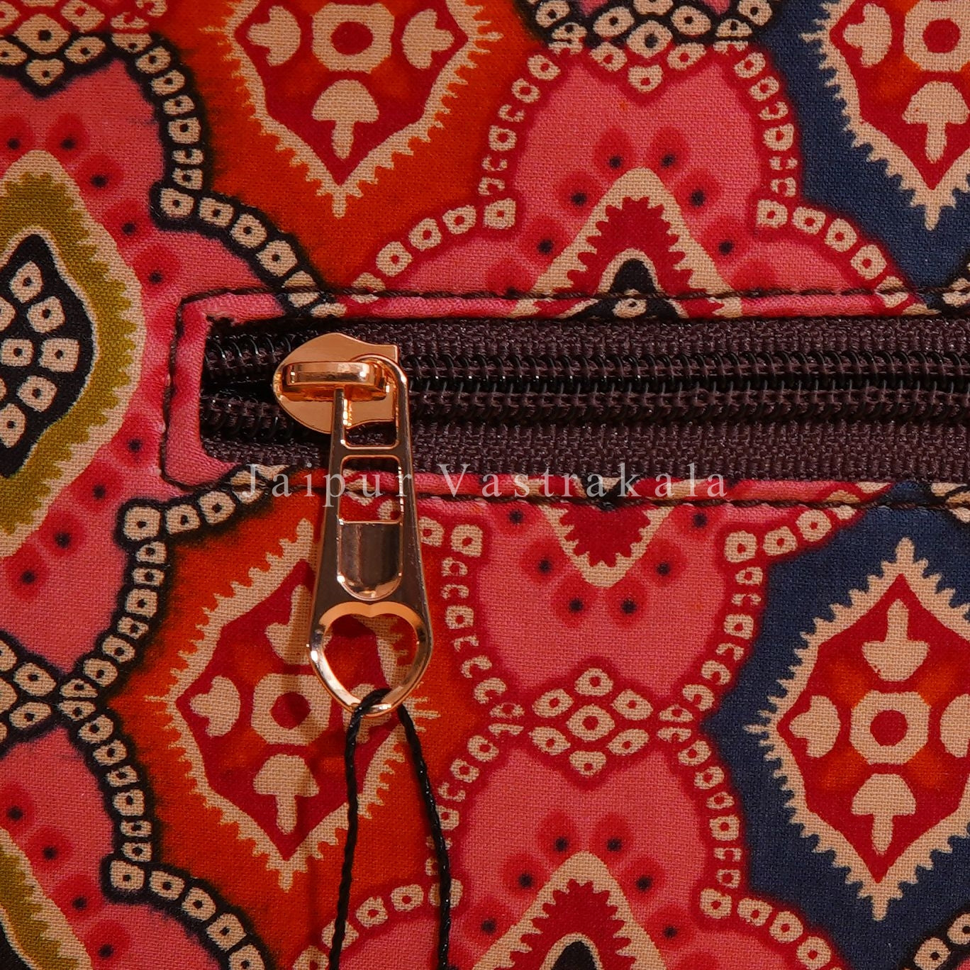 Pink Cascade Nylon Belt Sling Bag