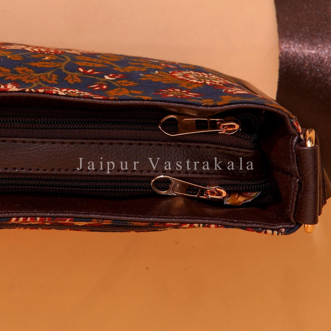 Midnight Burnt Nylon Belt Sling Bag