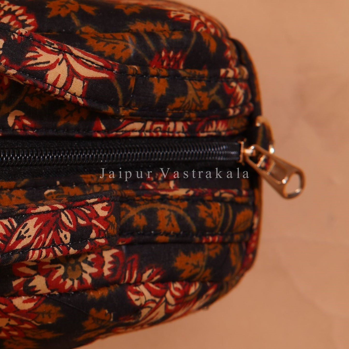 Midnight Burnt Cotton Belt Sling Bag
