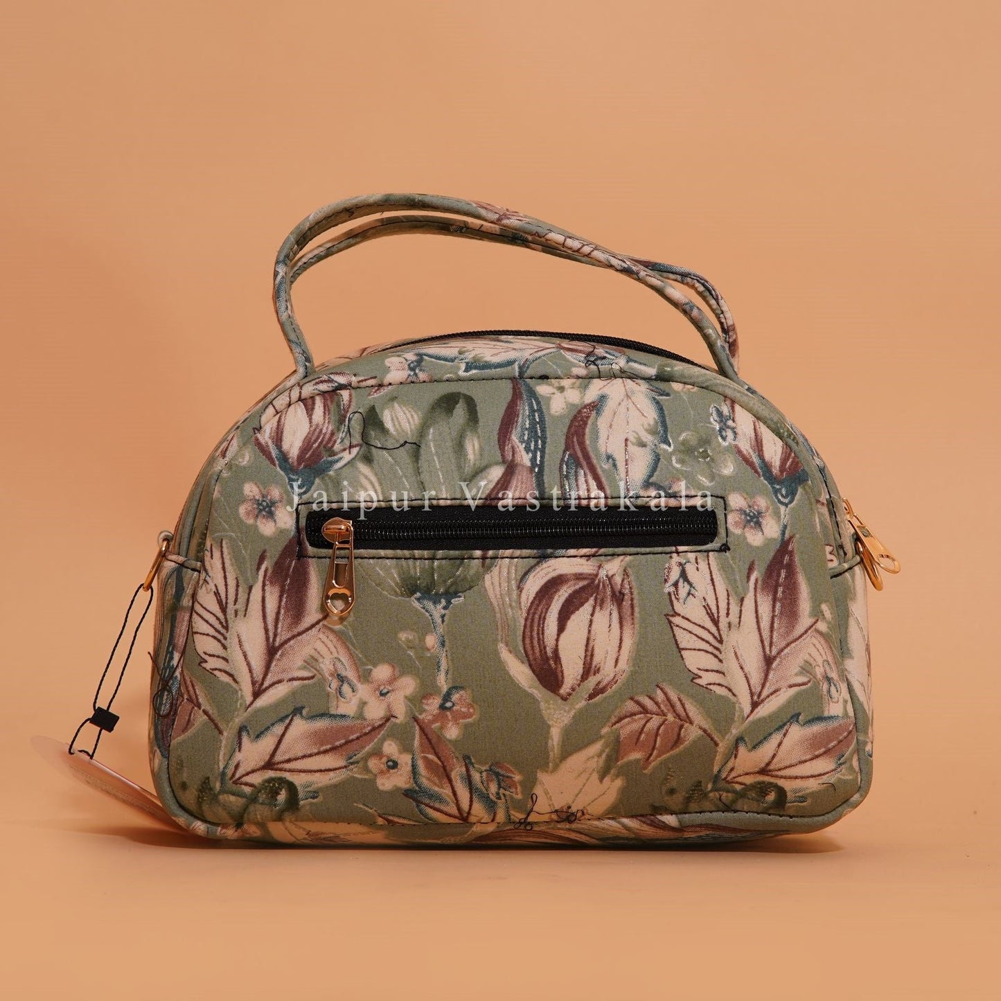 Pista Green Cotton Belt Sling Bag