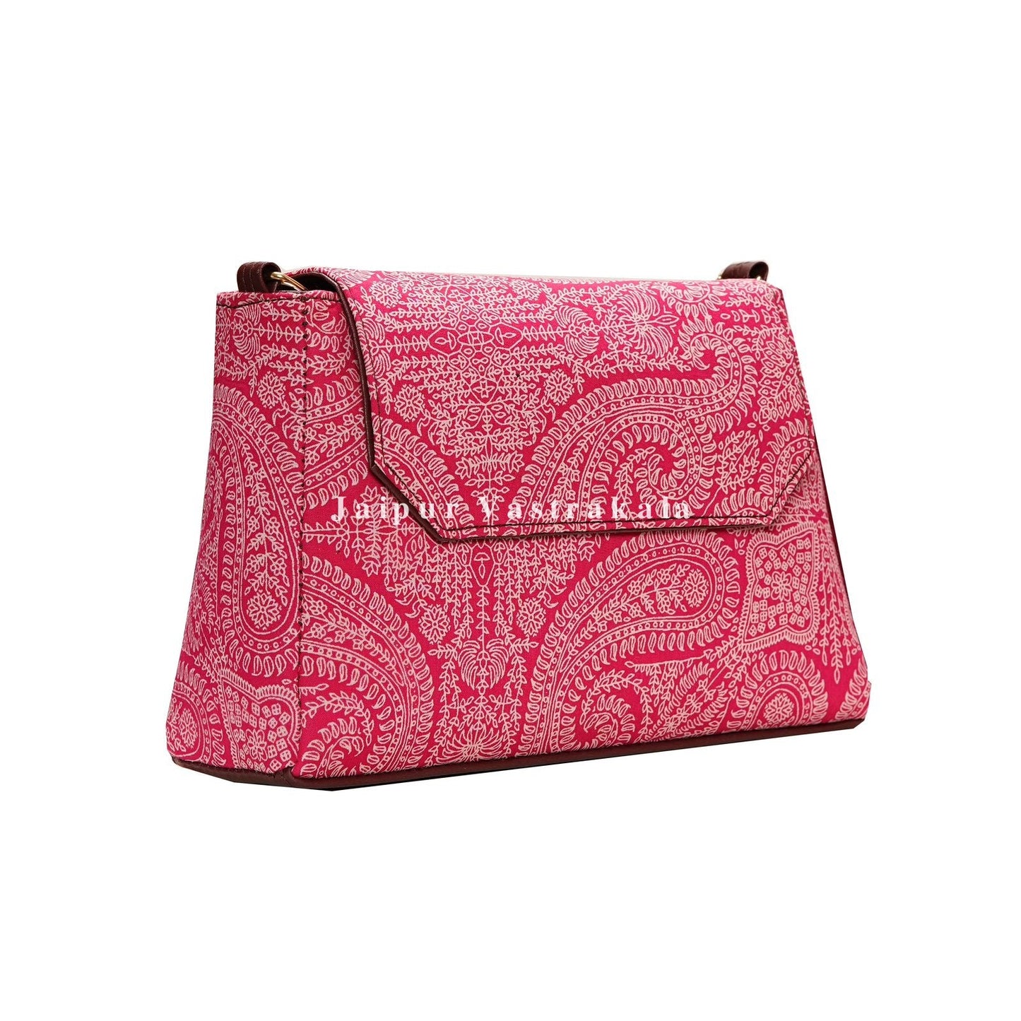 Pink Ethnic Sling Bag
