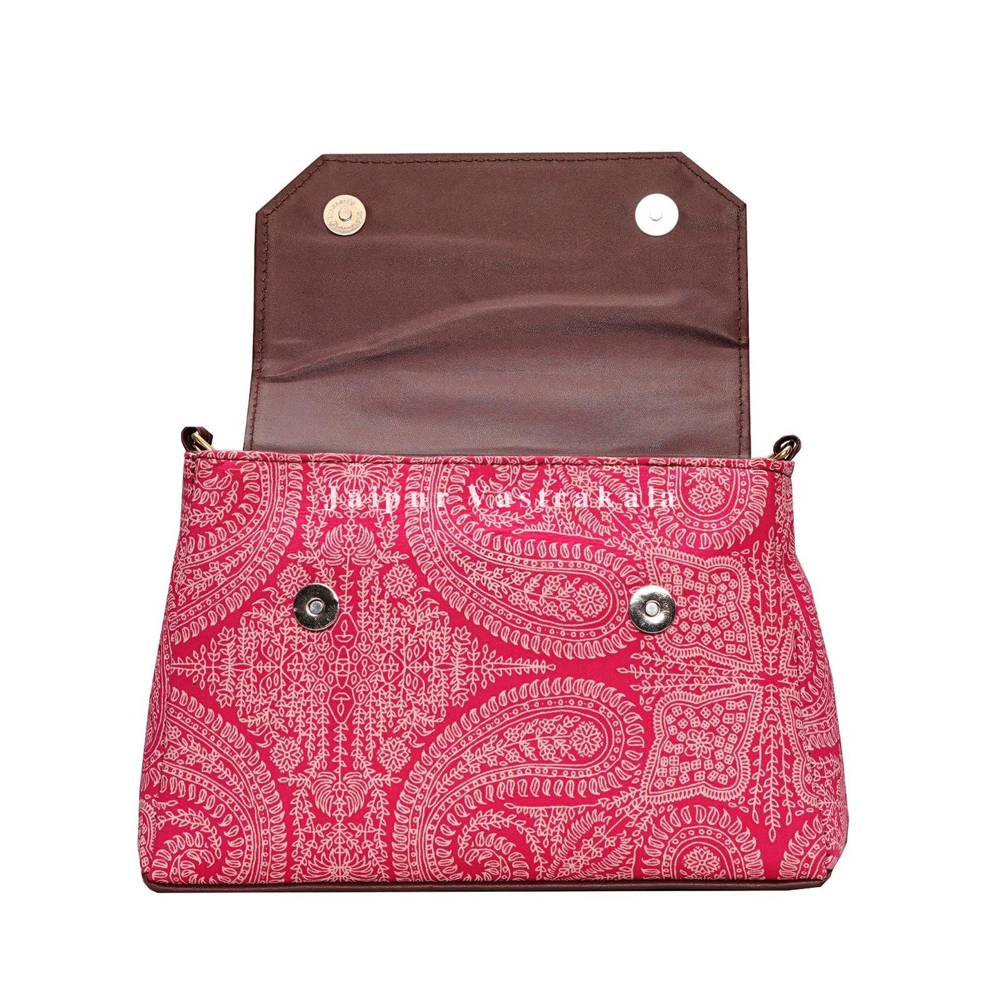 Pink Ethnic Sling Bag