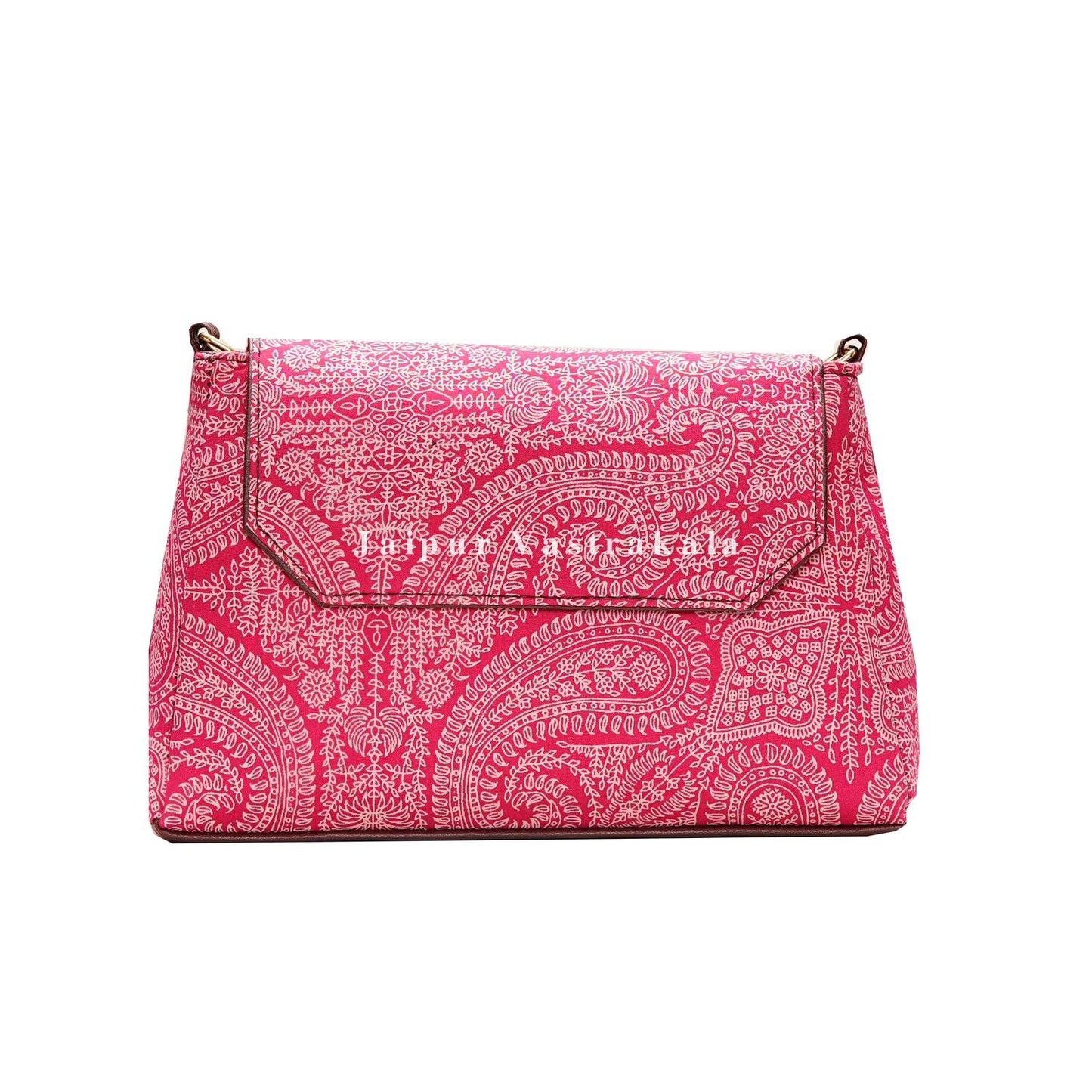 Pink Ethnic Sling Bag