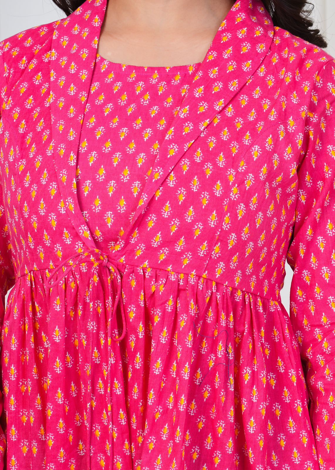 cotton printed top / dress