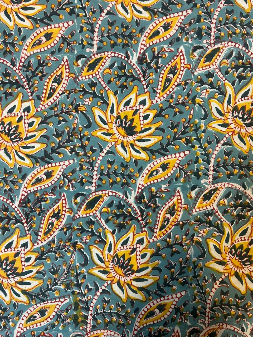 Ocean Green Fern Single Bedsheet with Pillow Cover