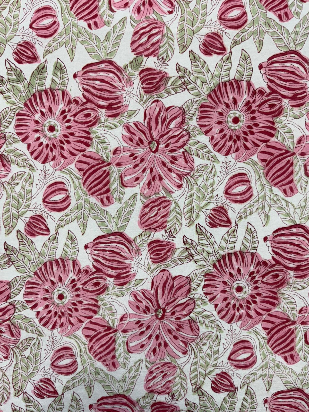 Floral Embrace Double Bedsheet with Pillow Covers
