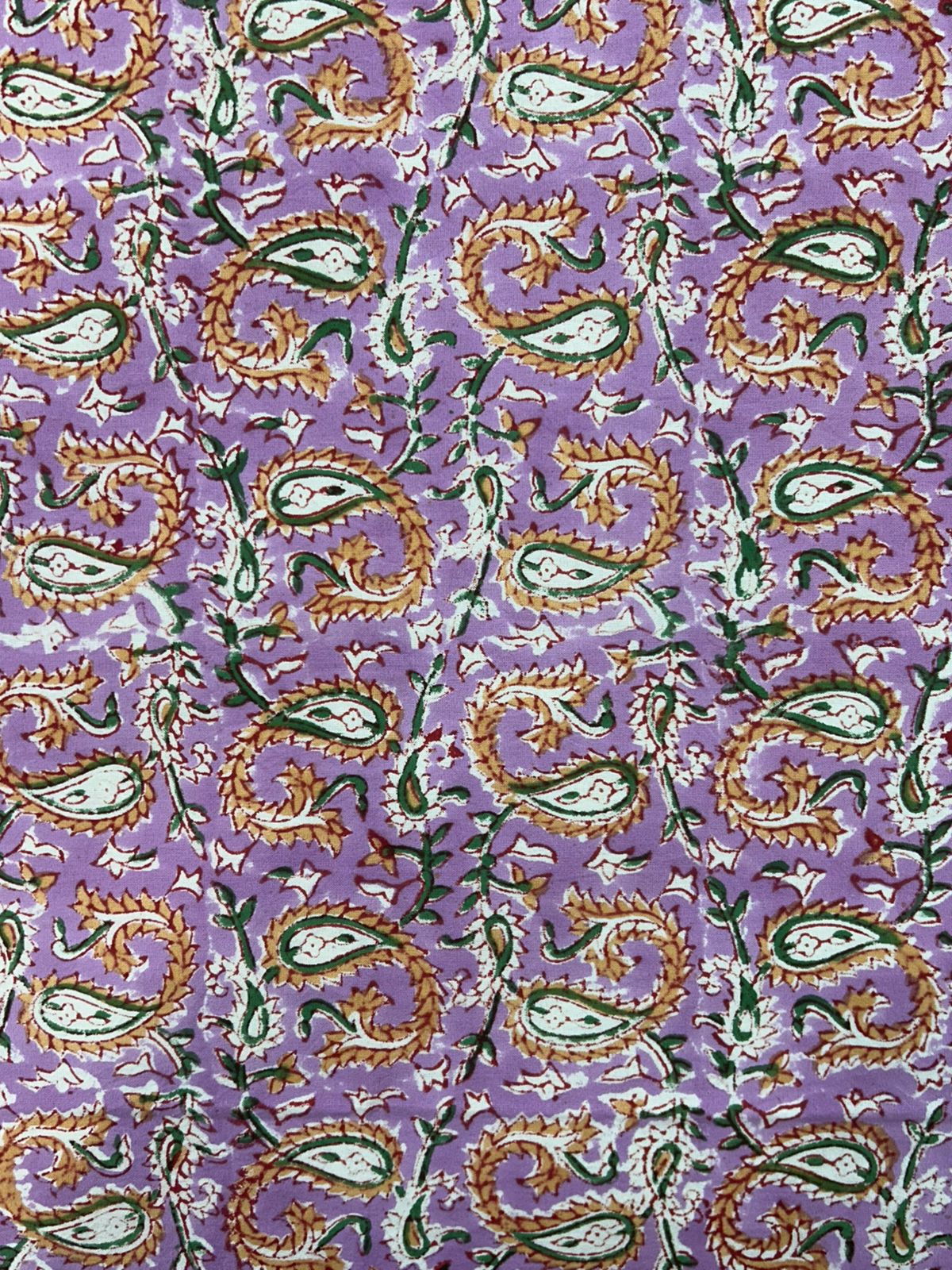 Lavender Leafy Vein Double Bedsheet with Pillow Covers