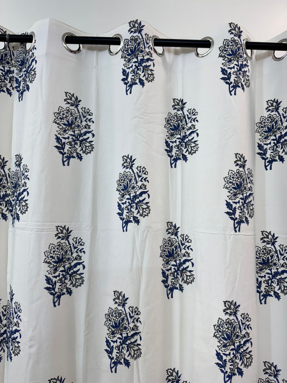 Neel Boota Cotton Curtains 7ft Set(2pcs)