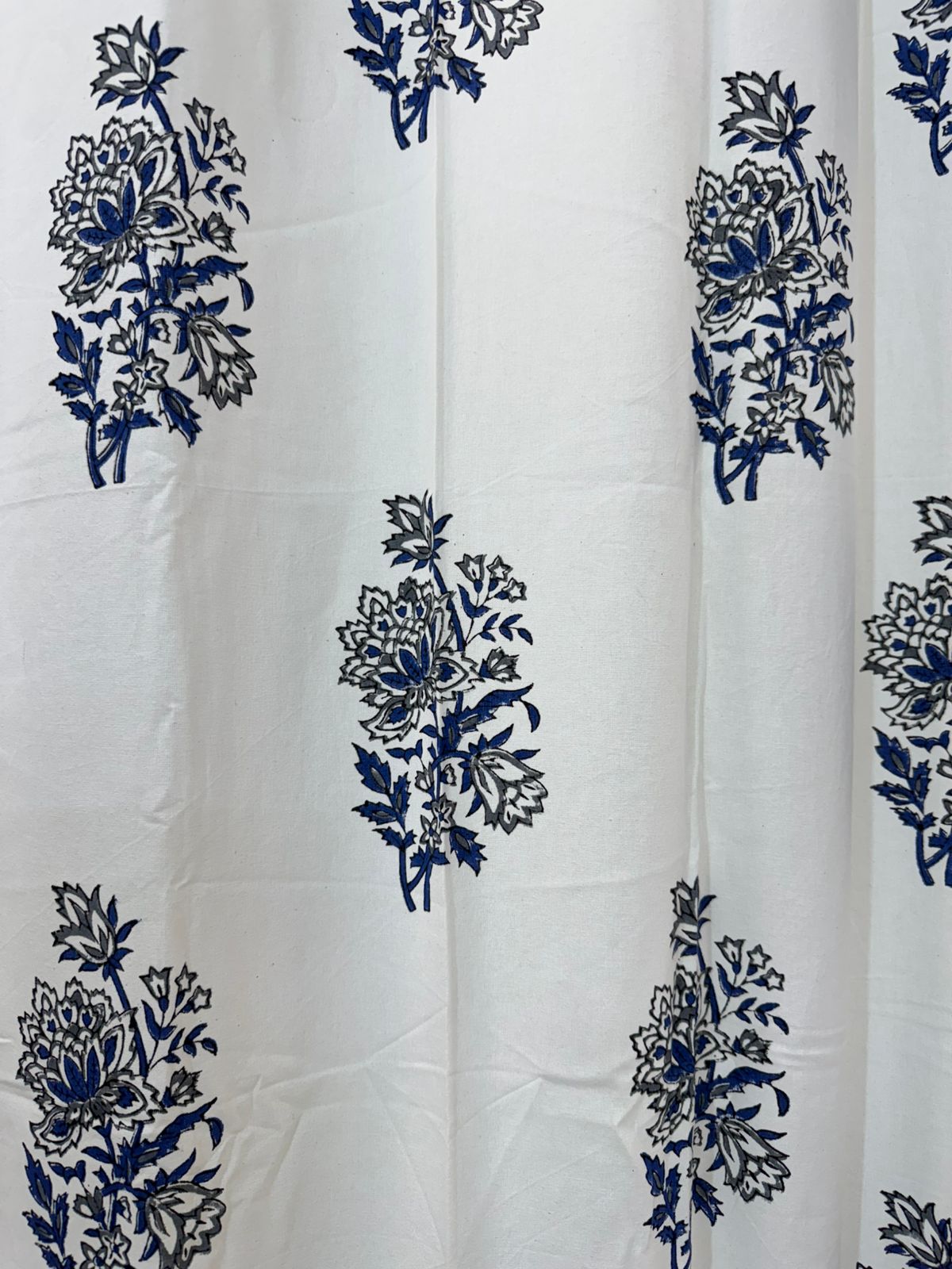 Neel Boota Cotton Curtains 7ft Set(2pcs)