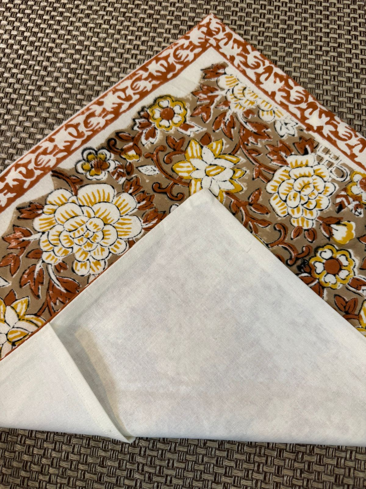 hand block printed cushion covers