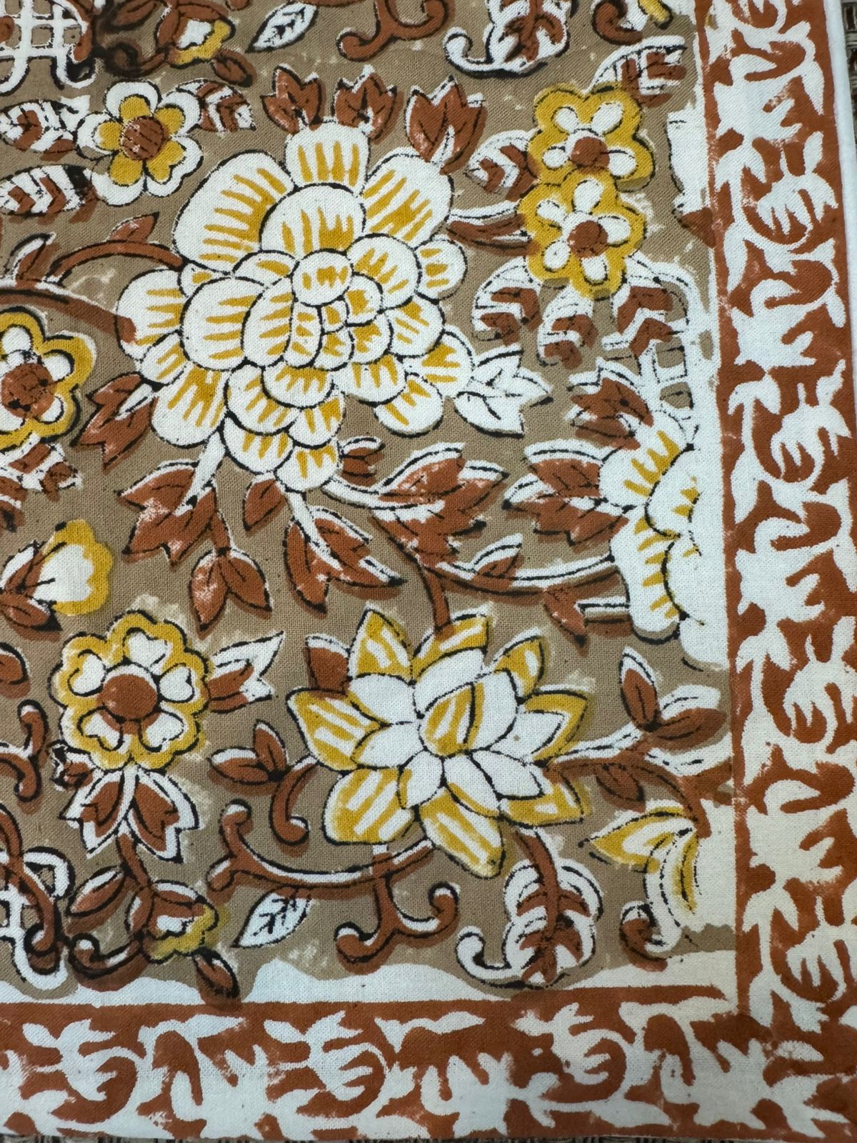 hand block printed cushion covers