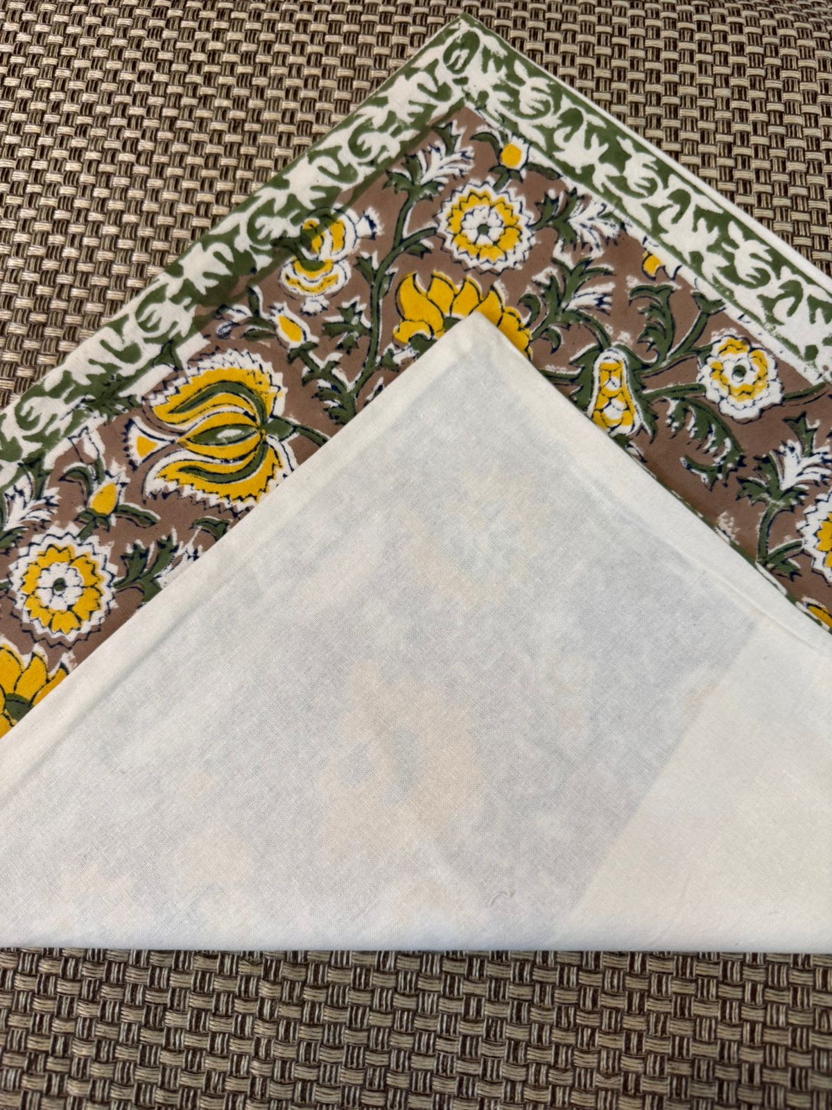 hand block printed cushion covers