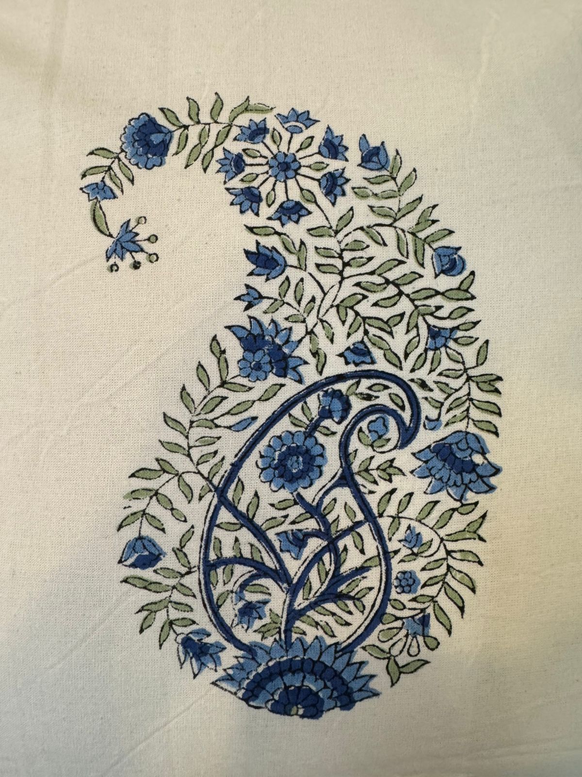 hand block printed cushion covers