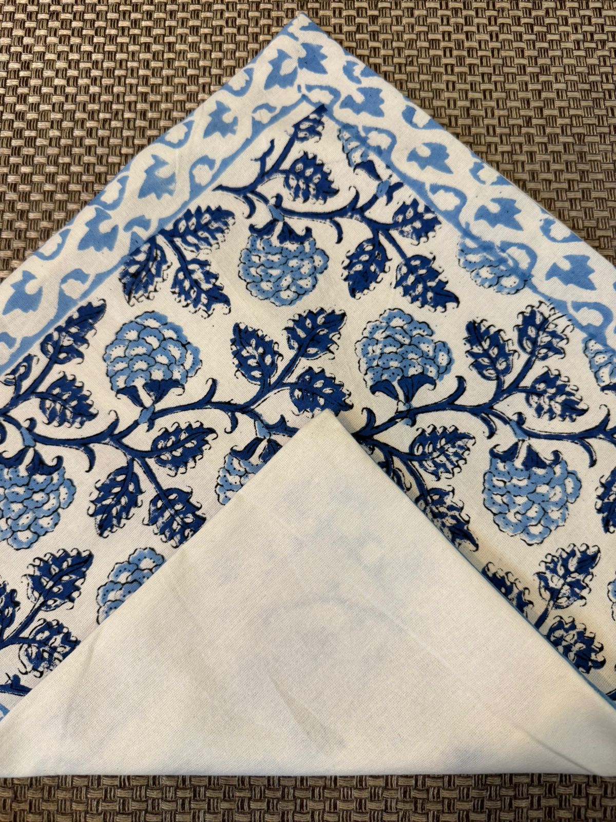 hand block printed cushion covers