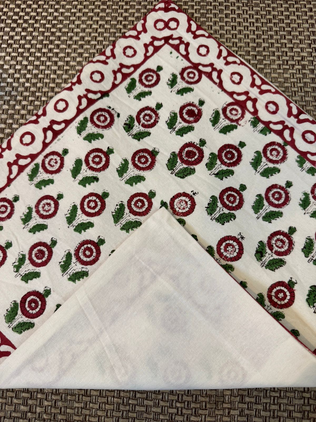 hand block printed cushion covers