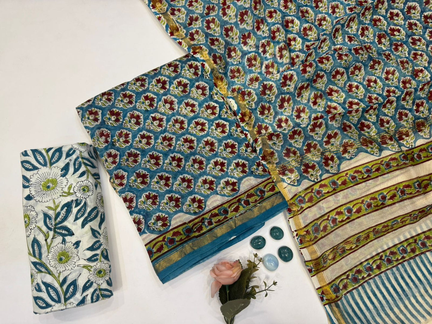 Chanderi Silk Suit