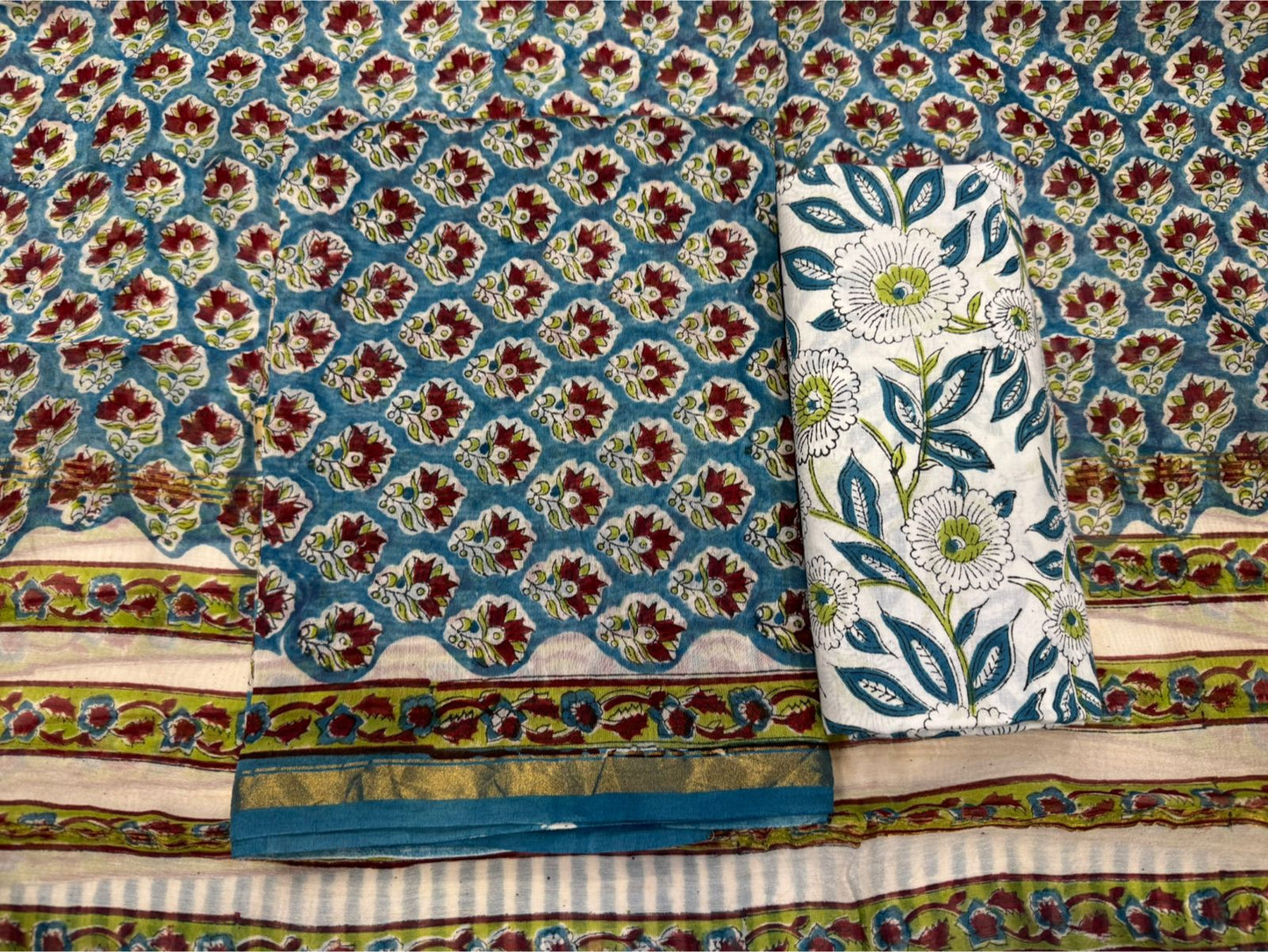 Chanderi Silk Suit