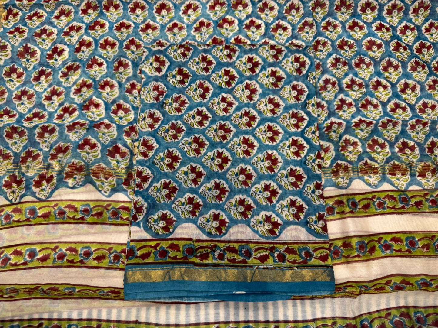 Chanderi Silk Suit