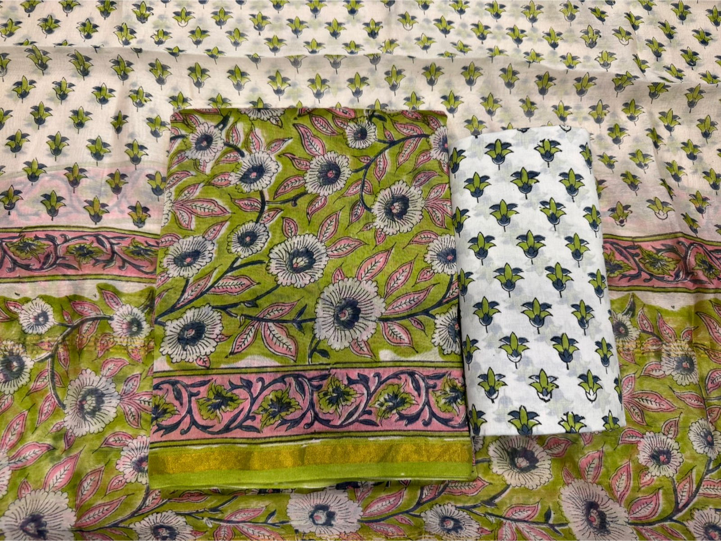 Chanderi Silk Suit