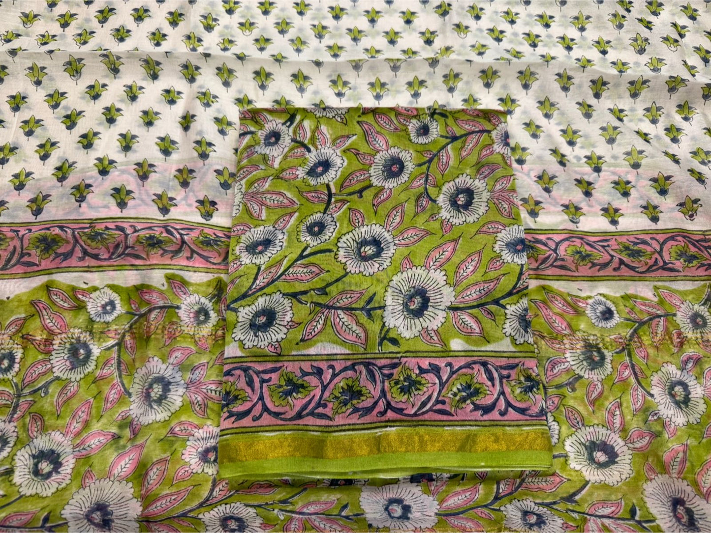 Chanderi Silk Suit