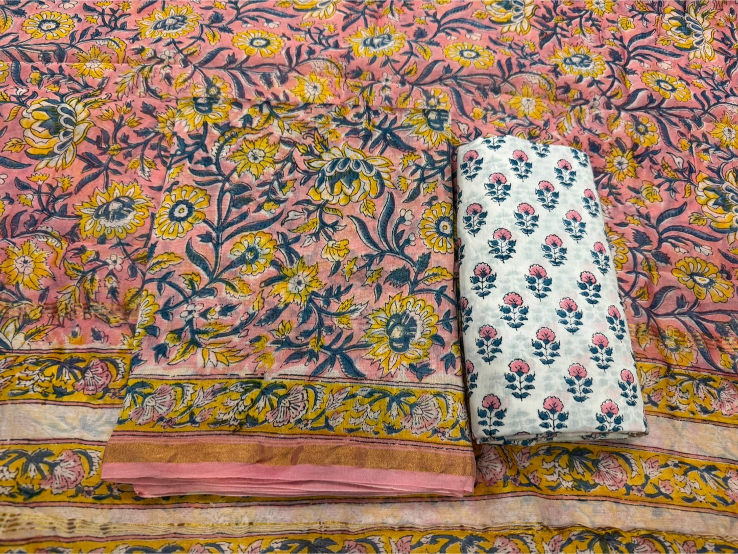 Chanderi Silk Suit