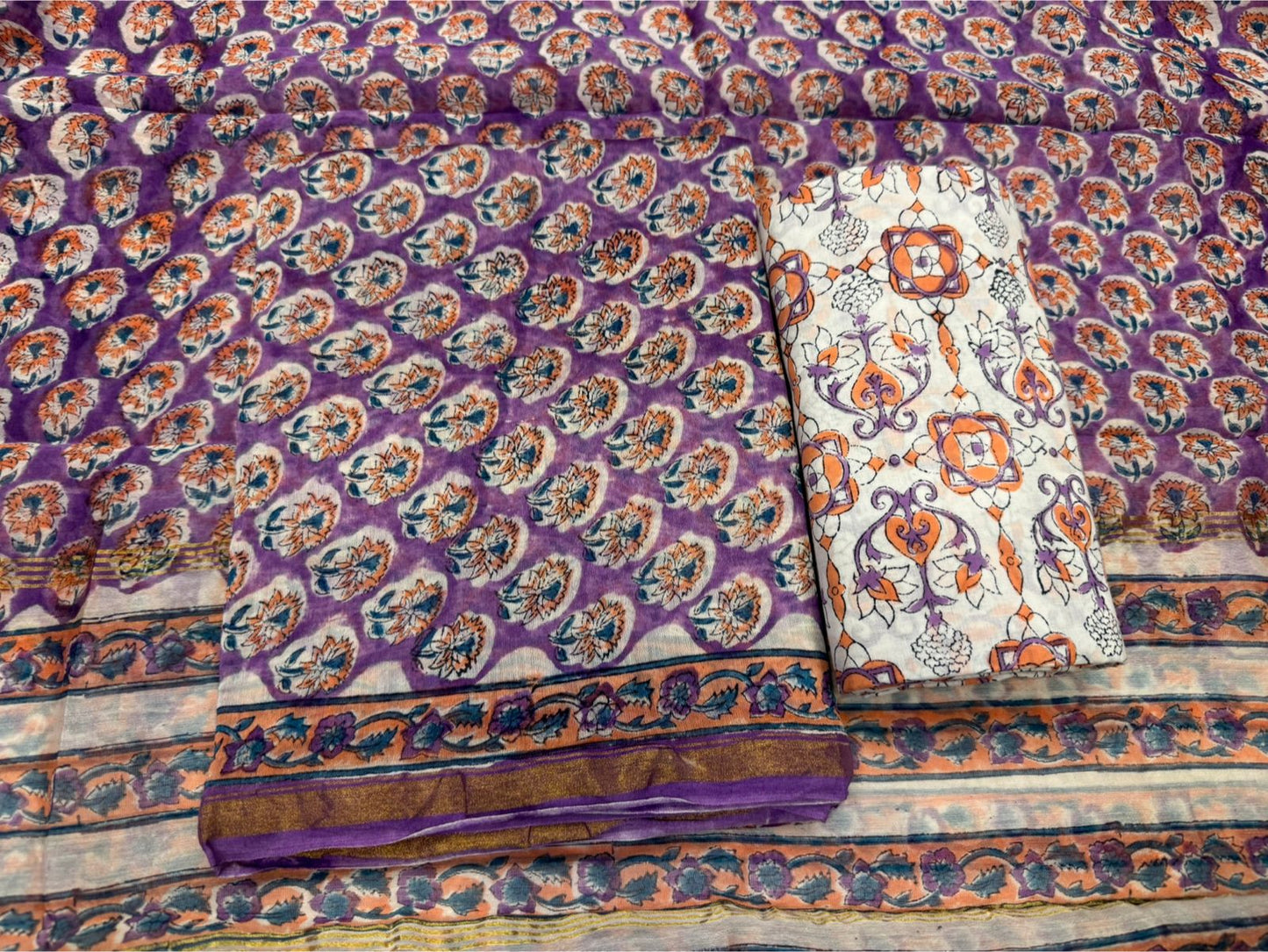 Chanderi Silk Suit