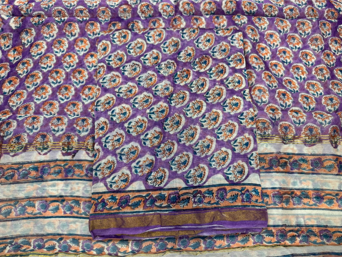Chanderi Silk Suit