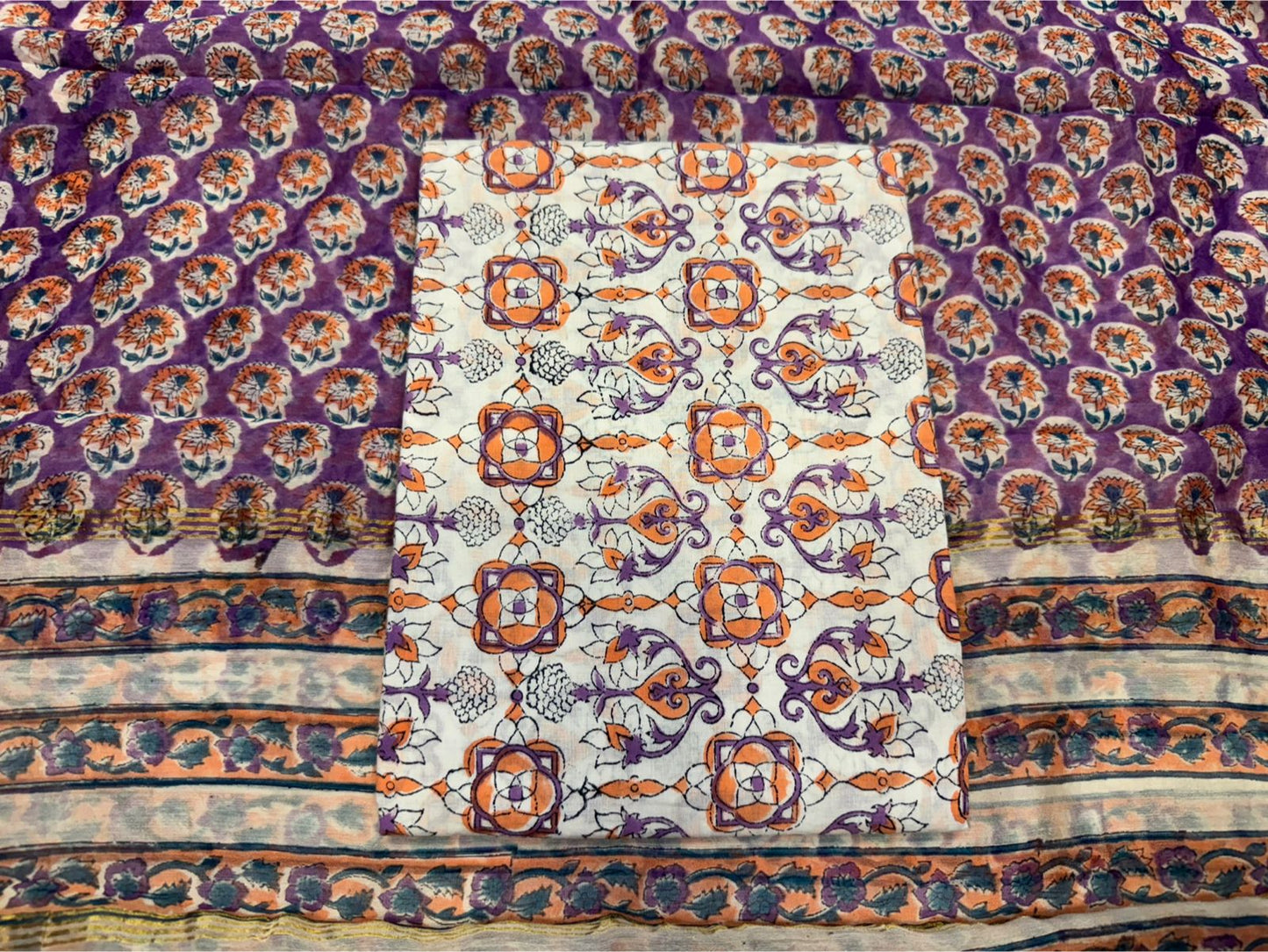 Chanderi Silk Suit