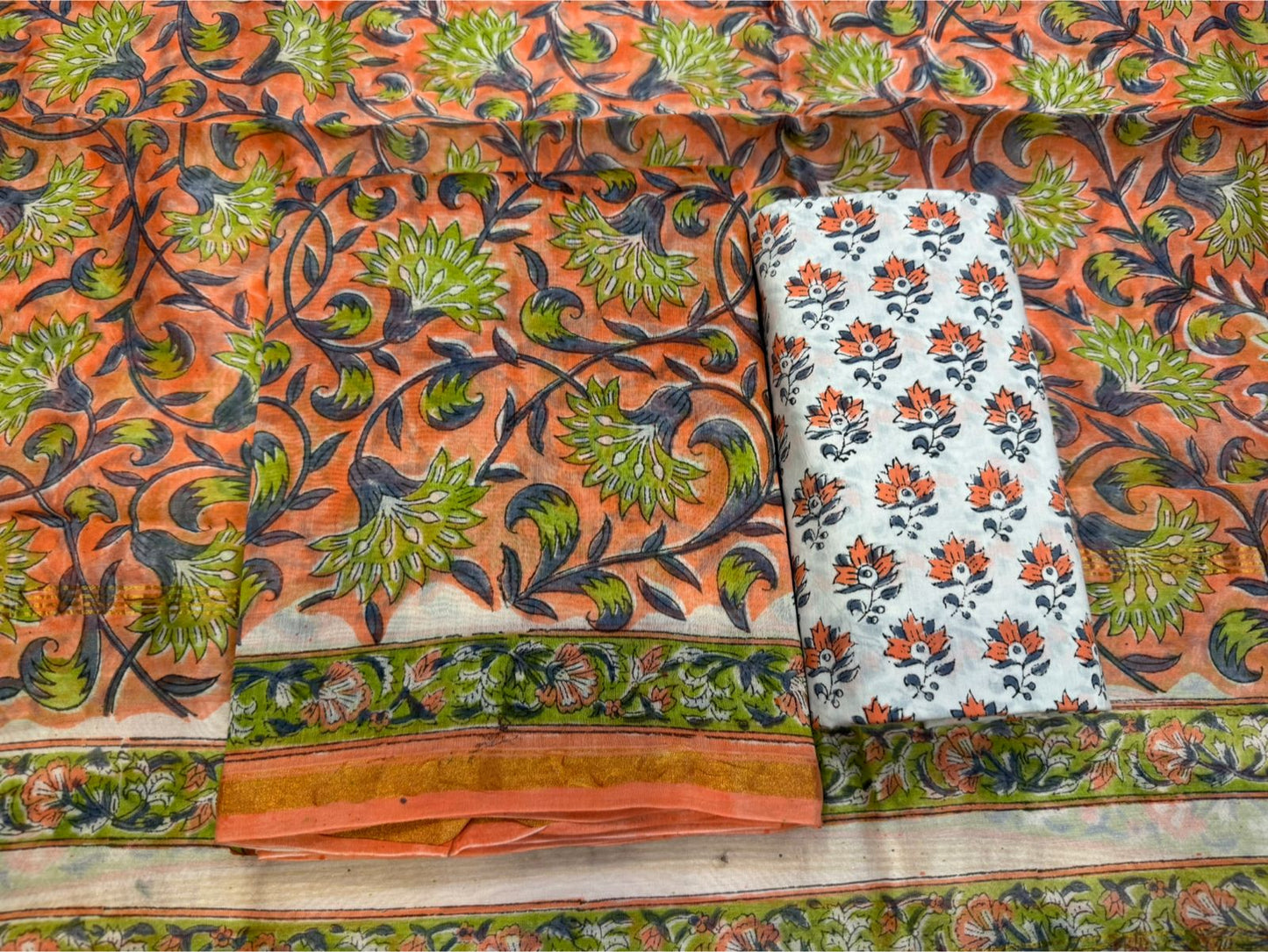 Chanderi Silk Suit
