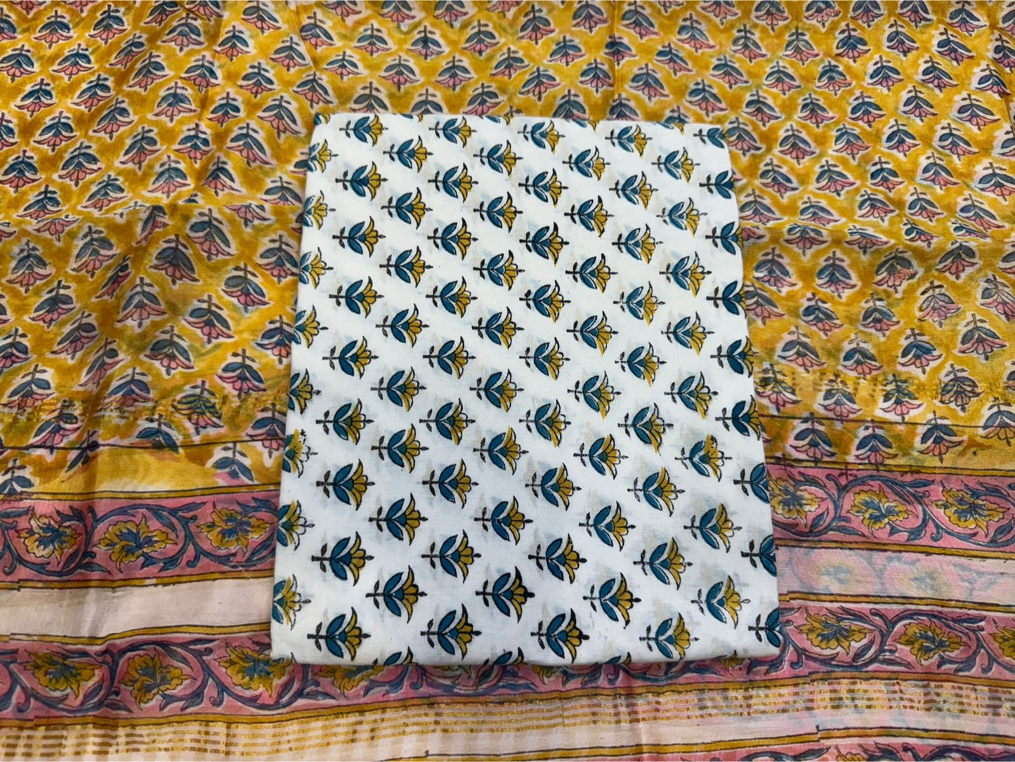 Chanderi Silk Suit
