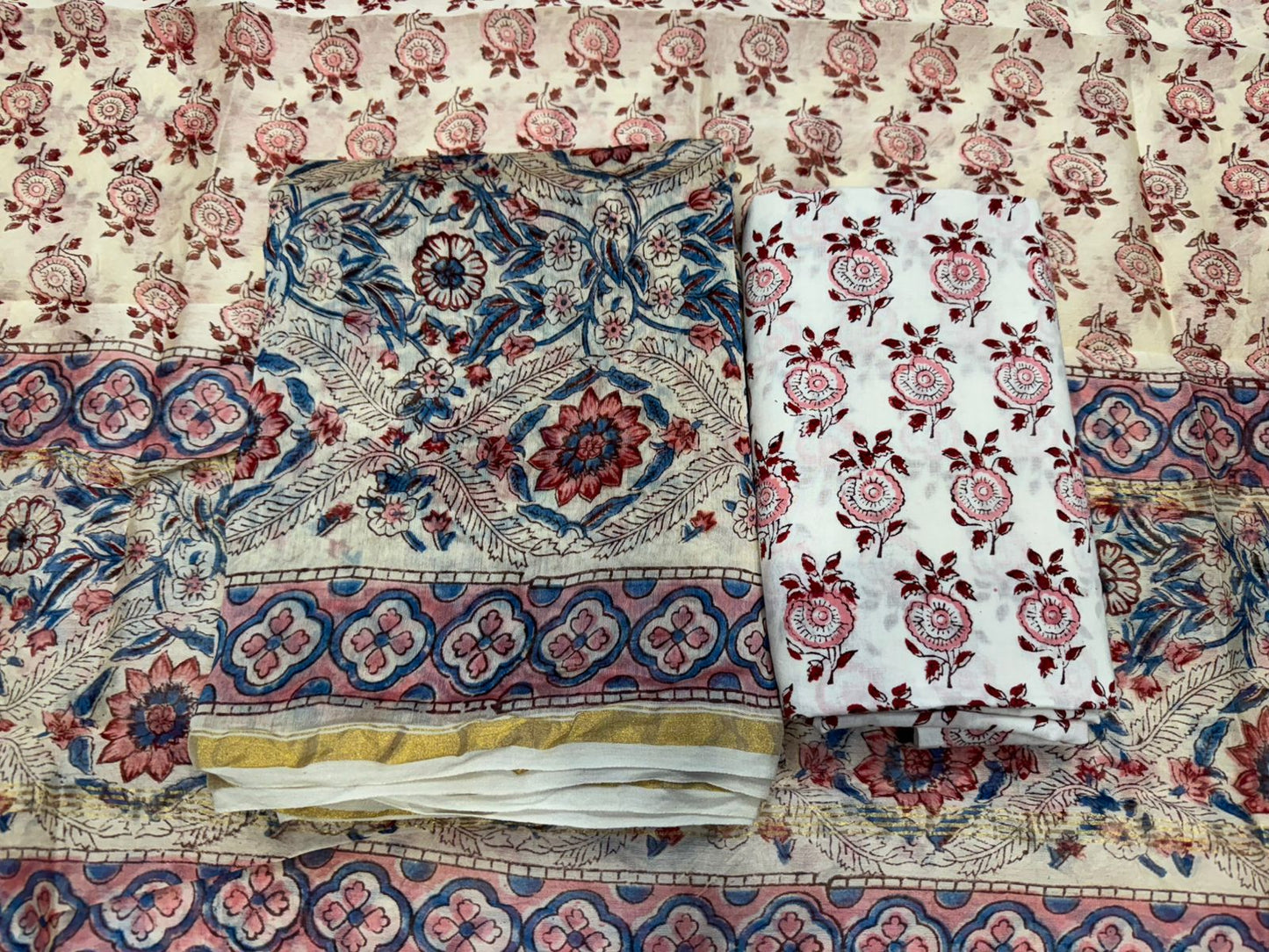 Chanderi Silk Suit