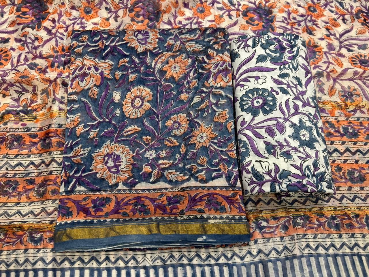Chanderi Silk Suit