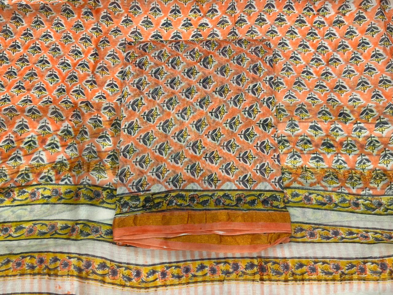 Chanderi Silk Suit