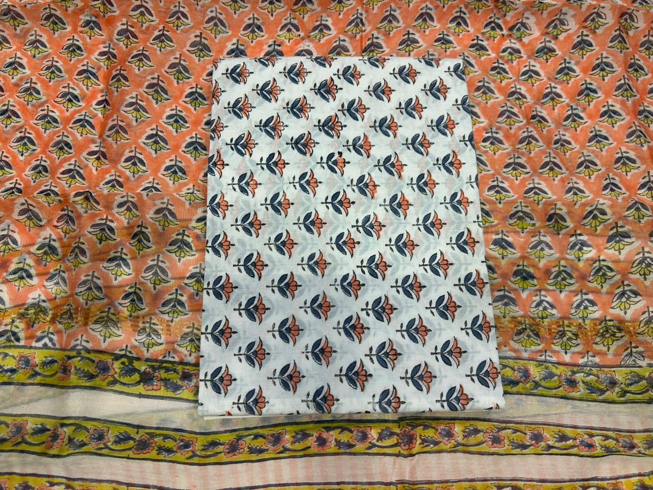 Chanderi Silk Suit