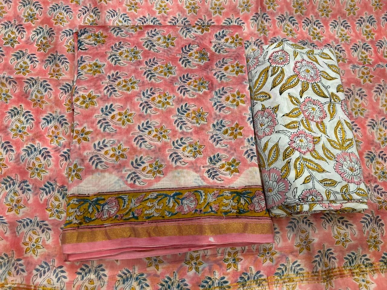 Chanderi Silk Suit