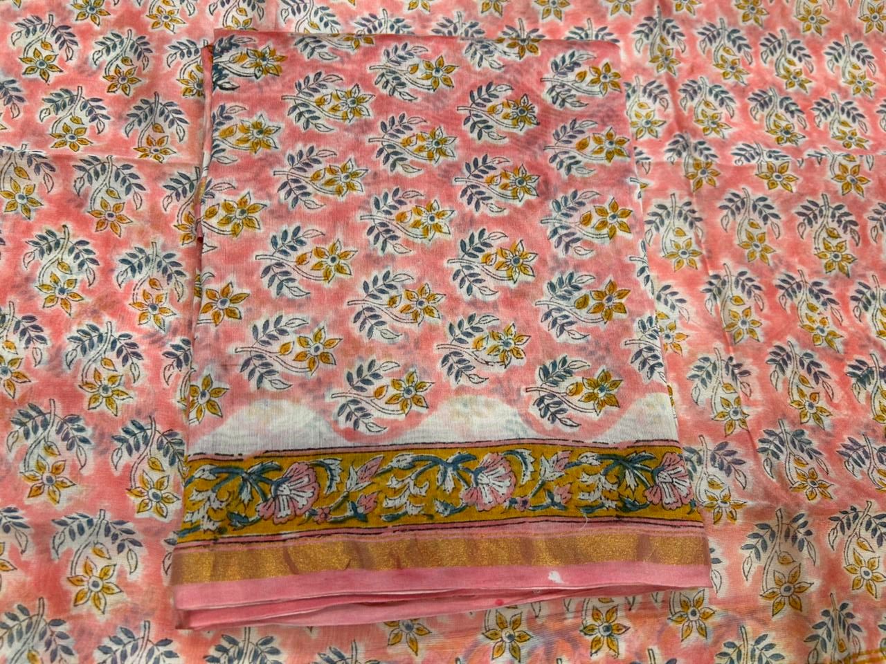 Chanderi Silk Suit