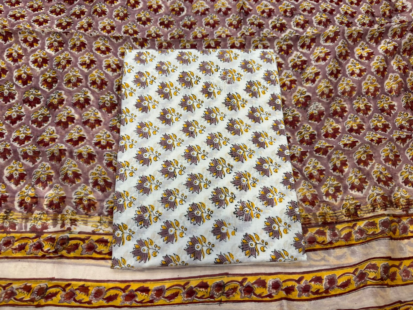 Chanderi Silk Suit