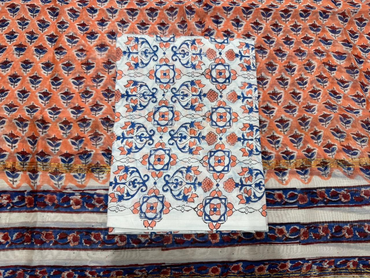 Chanderi Silk Suit