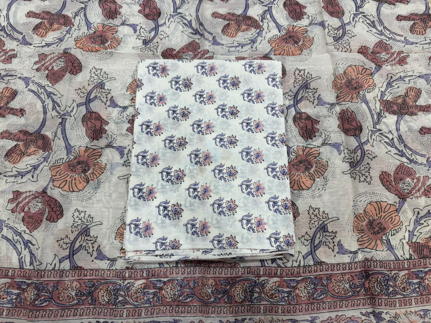 Chanderi Silk Suit