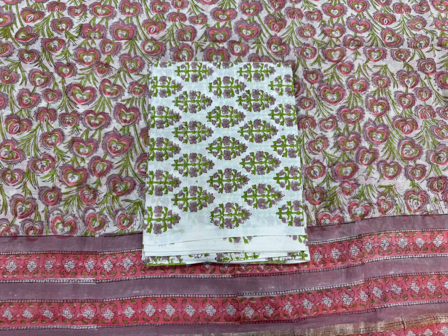 Chanderi Silk Suit