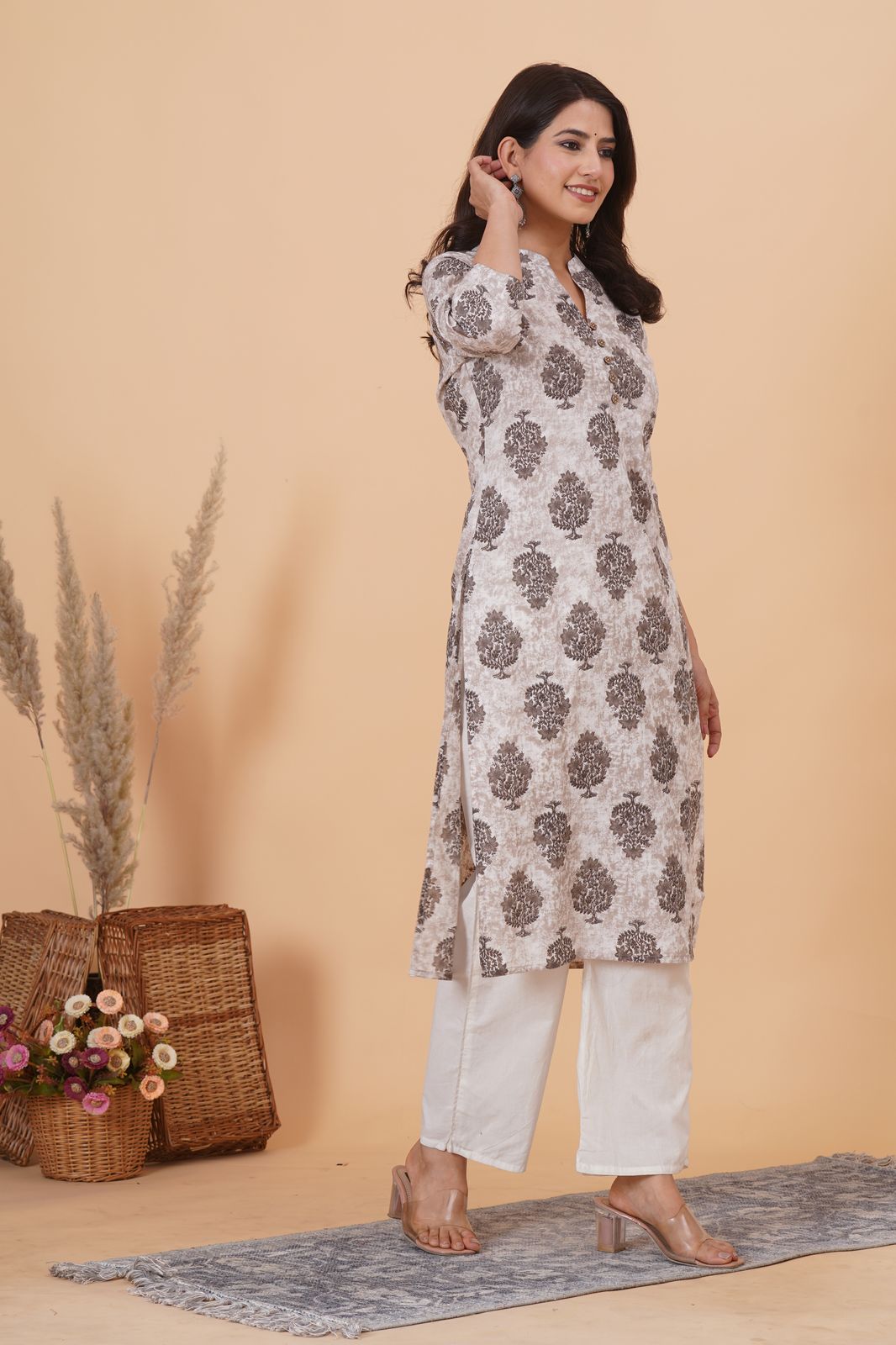 Cotton Printed Kurti