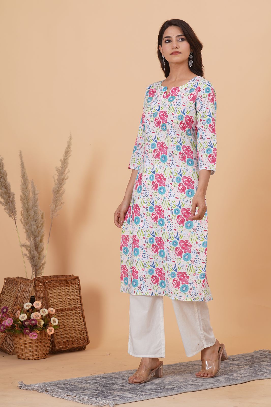 Cotton Printed Kurti