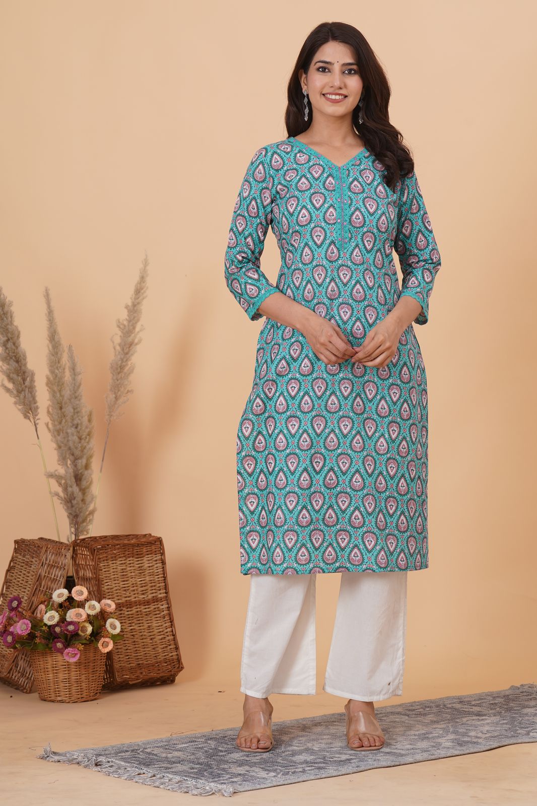 Cotton Printed Kurti