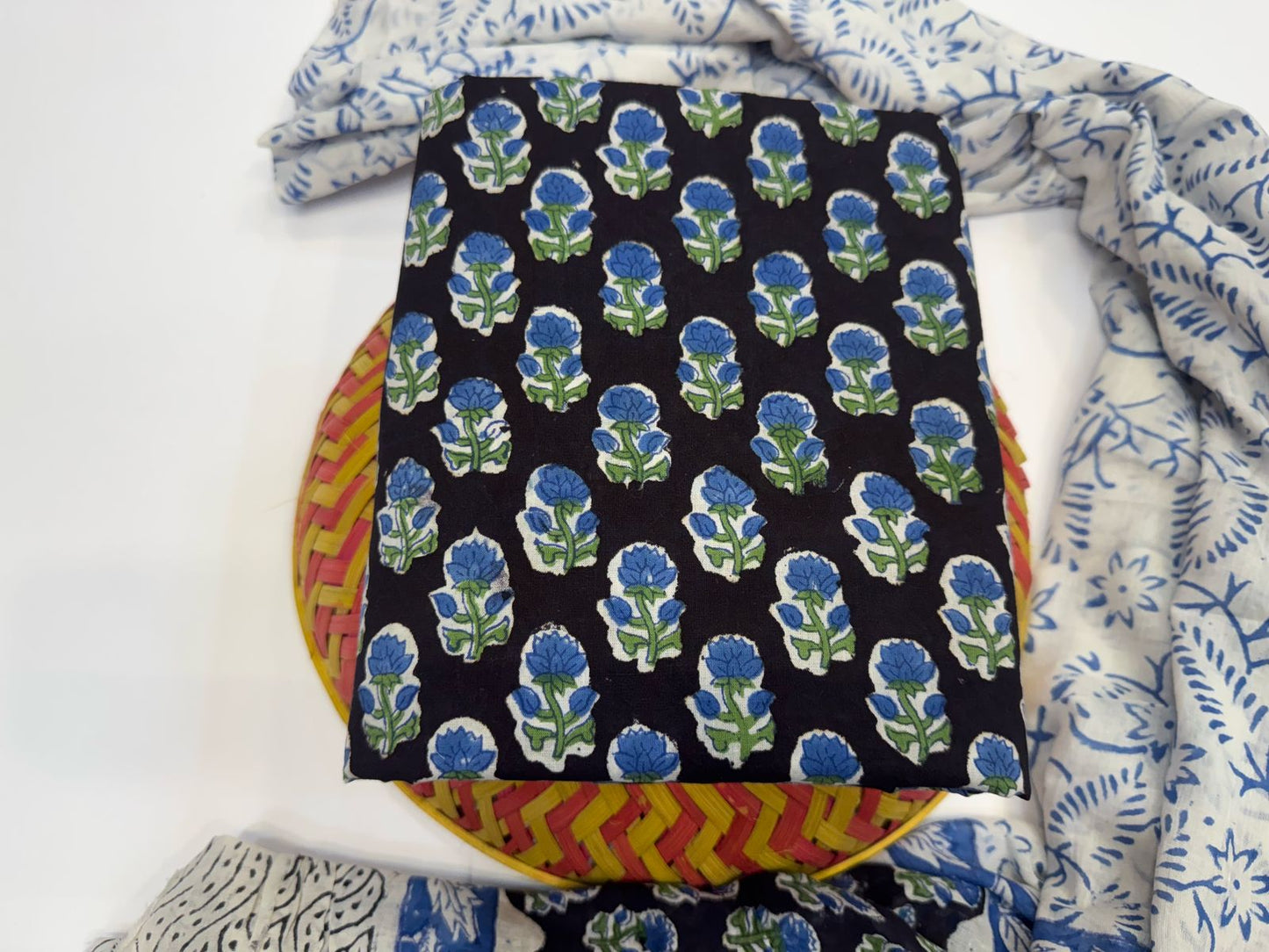 Cotton Suit with Cotton Dupatta