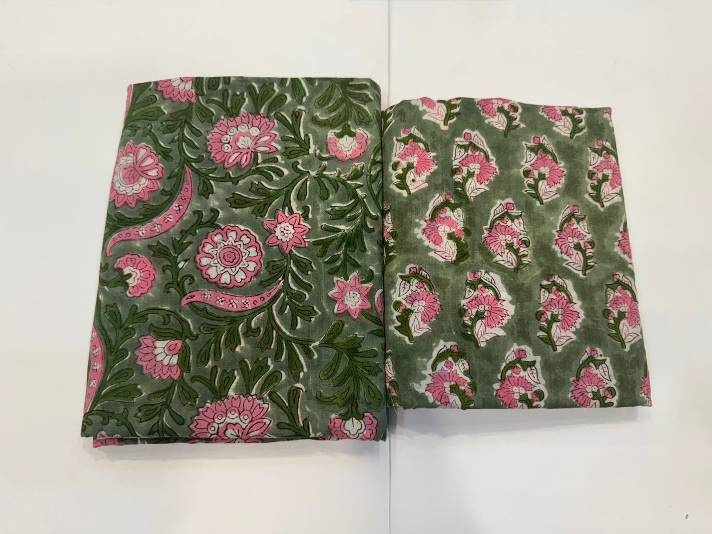 Cotton Suit with Cotton Dupatta