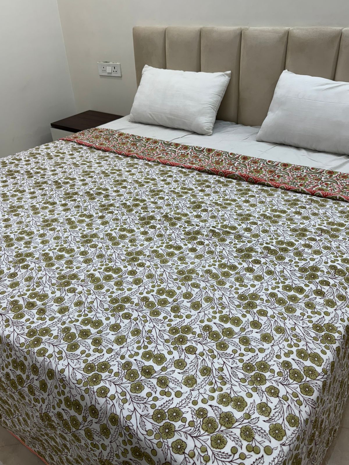 Marigold Meadow Double Bed Dohar